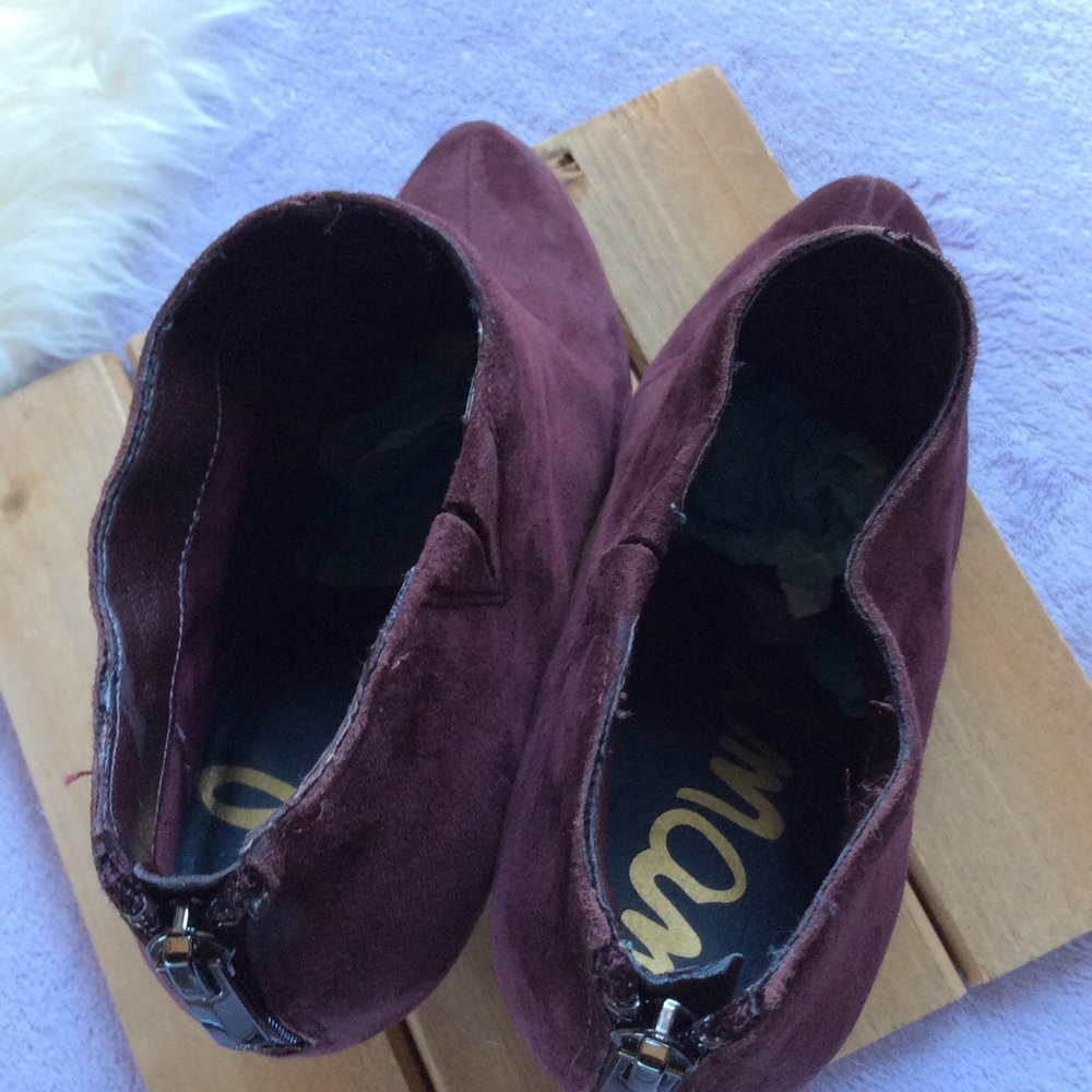 EUC Sam Edelman Keaton Hidden Platform Suede Boots - Picture 5 of 8